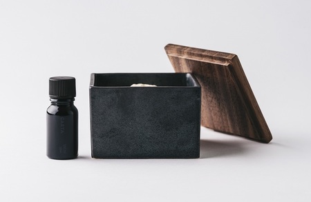 【数量限定】MASU / 珊瑚ディフューザー(黒)・02 IJICHI(10ml)【100％天然アロマ】-CARTA-