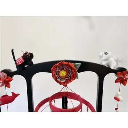 地球屋プレミアムつるし飾り(つるし雛)　向い干支(丑と未)_装飾品・工芸品 民芸品    雑貨・日用品  家具・インテリア _【1137836】