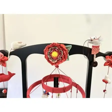 地球屋のつるし飾り　プレミアム(つるし雛)　　向い干支付き(子・午)_装飾品・工芸品 民芸品    雑貨・日用品  家具・インテリア _【1286696】