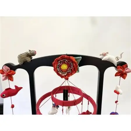 地球屋のつるし飾り　プレミアム(つるし雛)　　向い干支付き(寅・申)_装飾品・工芸品 民芸品    雑貨・日用品  家具・インテリア _【1286702】
