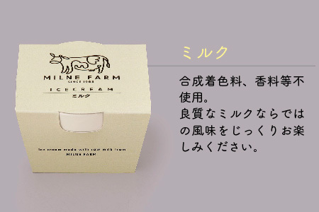 佐賀脊振高原ミルン牧場のアイスクリーム10個セット(H102122)