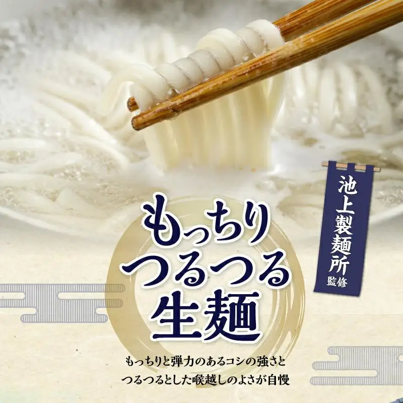 本家　池上製麺所　生うどん9食（麺のみ）