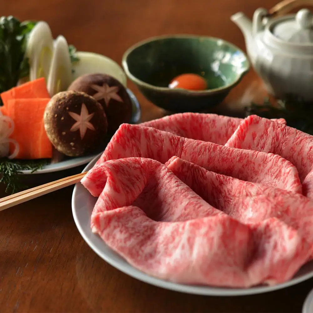 黒毛和牛 ロース A5ランク すき焼き用スライス 500g