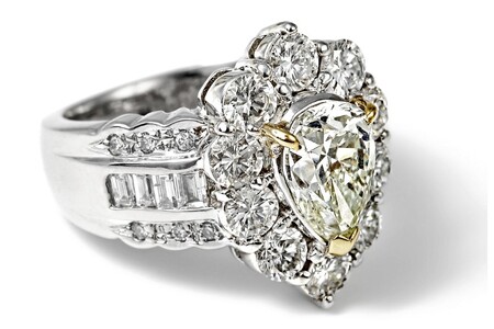 【ふるなび限定】【一点もの】ダイヤモンド（1.506ct）プラチナリング　R73　K05104-H　FN-Limited-SP