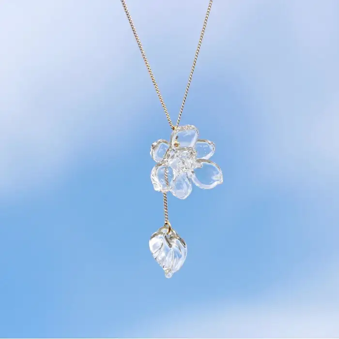 ネックレス iriser ミズアオイ ｜ ネックレス アクセサリー レディース
