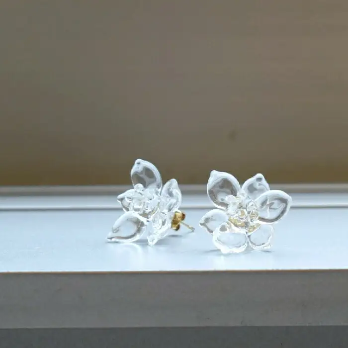 ピアス iriser ミズアオイ ｜ ピアス アクセサリー レディース