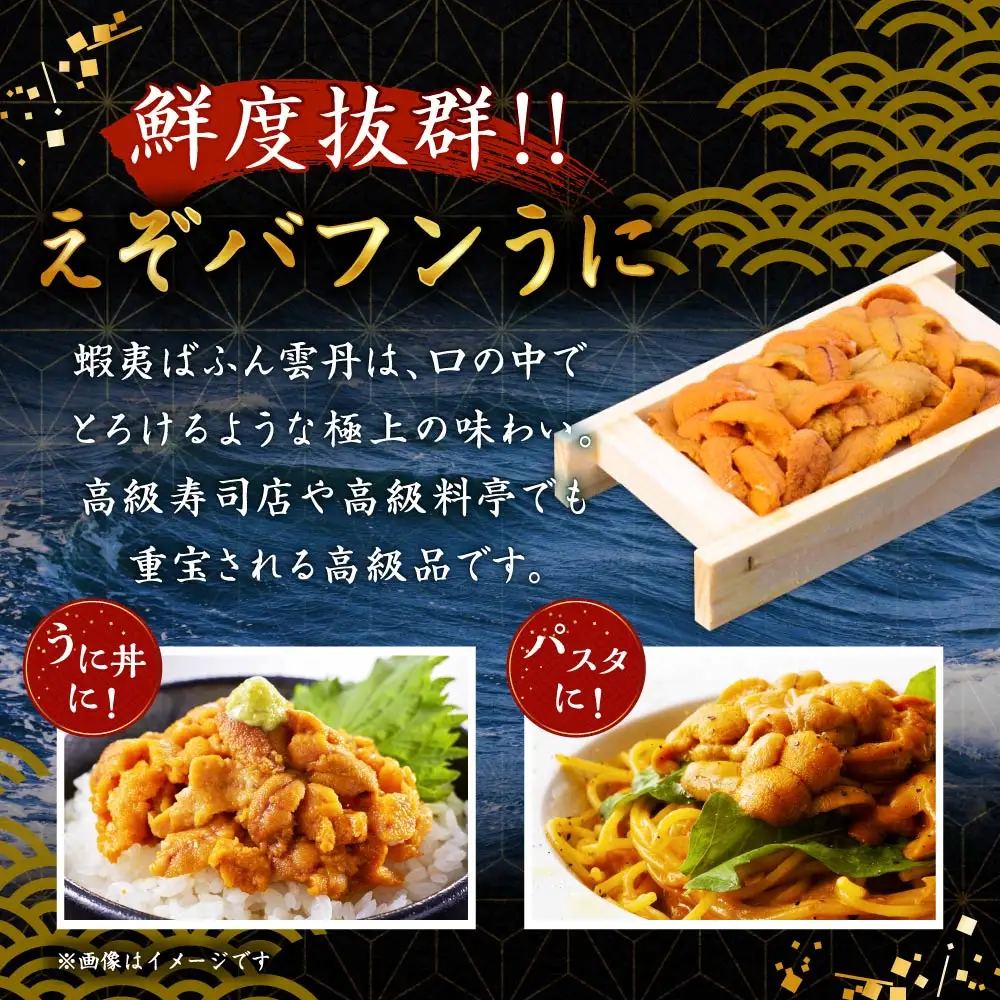 【鮮度抜群！極上生ウニ】生うに折60g ふるさと納税 うに F4F-3207