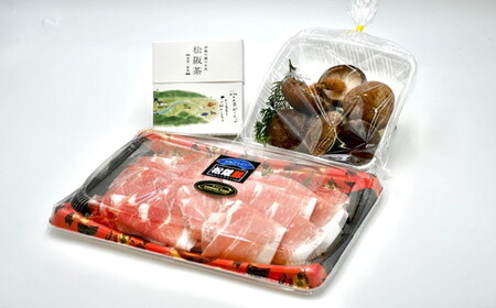 新ブランド 松阪T220 松阪豚 お茶 しゃぶしゃぶ セット 豚肉 豚肉【2-159】