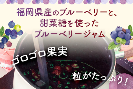 ブルーベリージャム (2個)＆ ビネガー(1本) セット ブルーベリー ビネガー ジャム パン お酢 酢 朝食 かき氷果実酢 お取り寄せグルメ お取り寄せ 福岡 お土産 九州 福岡土産 取り寄せ グルメ 福岡県