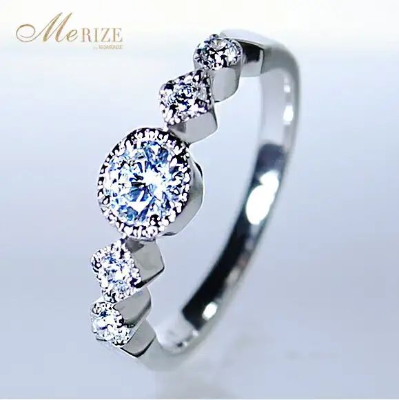 指輪 天然ダイヤモンド 0.35ct SIクラス Sylvie シルヴィー【プラチナ950】r-183（KRP）O27-1410