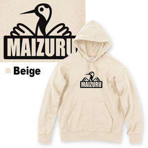 MAIZURU CRANE 鶴 パーカー ： メンズ レディース Wフードプルパーカー 9.7オンス 長袖 衣類 衣服 服