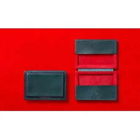 colmの名刺入れ ブルー「立体成型でつくった 好印象を与える独自の名刺入れ」_装飾品・工芸品  服飾小物 _【1404258】