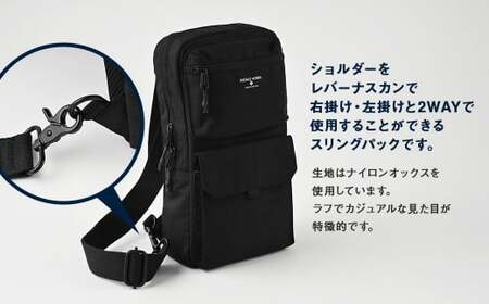 NY ボディバッグ ブラック SW-NY005 BK
