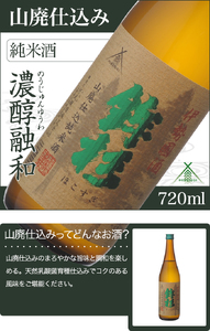 KJ-18　鉾杉 山廃仕込み 純米酒 720ml KJ-18 河武醸造 ふるさと納税 さけ 金賞 ゴールド 受賞 アルコール 15度 日本酒 清酒 酒 国産 伊勢の国 sake お取り寄せ 三重県 多気町
