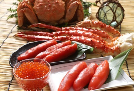 【毛蟹・たらば・魚卵の豪華セットC】ボイル毛がに2.0kg（5尾入）・ボイルタラバ脚1.0kg・イクラ醤油漬90g・たらこ1.0kg（1箱）・明太子1.0kg（1箱） F4F-8819