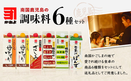 【5営業日以内に発送】「かねよみそしょうゆ」南国かごしまの調味料セット K058-012 スピード配送 最短 すぐ届く お急ぎ