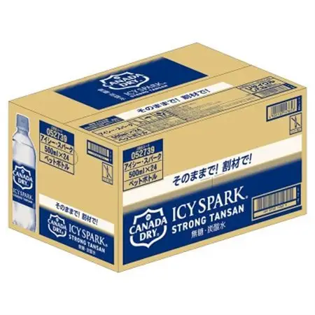 アイシー・スパーク from カナダドライ　500mlPET×24本_飲料・ドリンク 炭酸飲料 ジュース _【1473457】