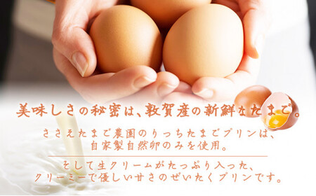 [037-a012_A] プリン たまごやさんのりっちたまごプリン6個セット
