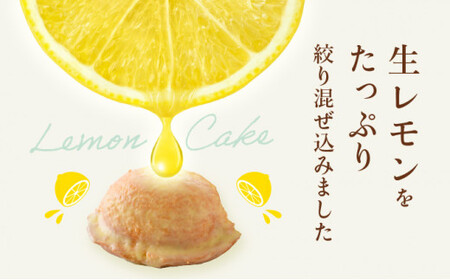 [031-a003_A] レモン果汁たっぷりの名物レモンケーキ 15個入り