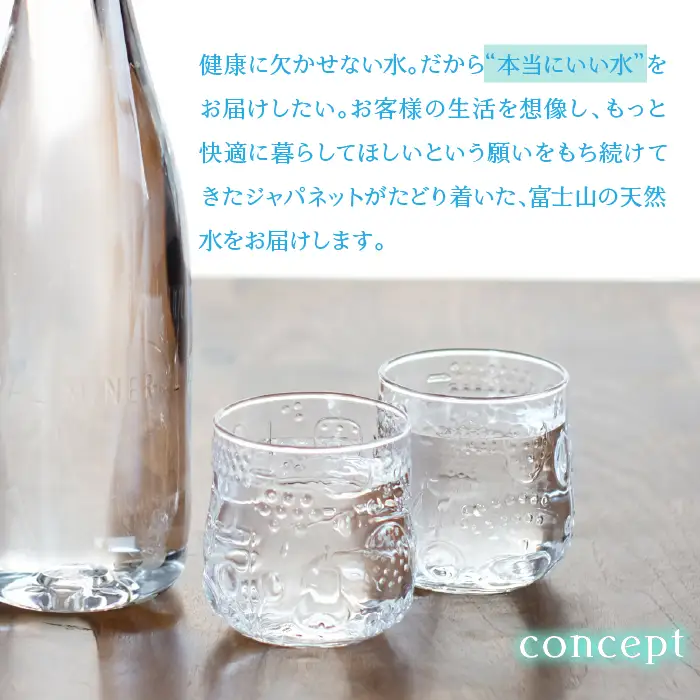 【6カ月定期便】富士山の天然水　1L×12本 YAC005