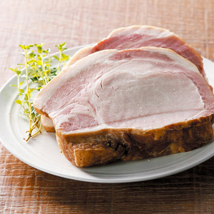 【定期便】子供に食べさせたい無添加ベーコン＆ハム＆パンチェッタ吊焼きB　全３回