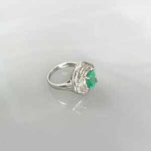 【ふるなび限定】【一点もの】Pt900　エメラルド（1.74ct）リング　FR1　K05064-H　FN-Limited-SP
