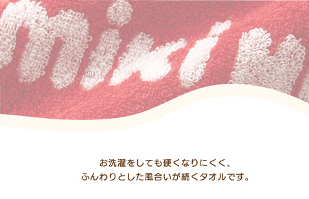 （今治タオルブランド認定品）ミキハウス　ミニタオル２枚セット　BOX付き【I001670】