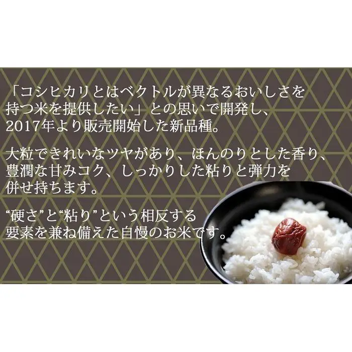 【定期便全6回】新潟県産新之助2kg（受注の翌月から毎月配送）