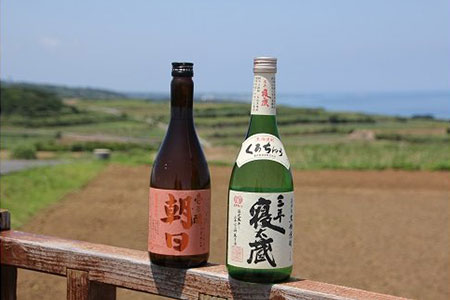 黒糖焼酎２本セット(壱乃醸朝日・三年寝太蔵)Ｂ-⑰