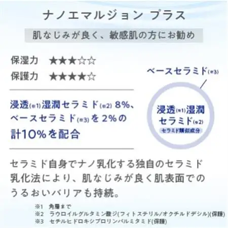 トゥヴェール ナノエマルジョン プラス (乳液)　60mL_エマルジョン ナノエマルジョン プラス トゥヴェール 乳液 化粧品 人気 おすすめ 送料無料 浸透湿潤セラミド 保湿 贈答 ギフト おすすめ 高配合_【1149023】