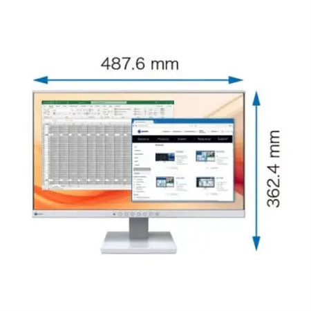 EIZOの21.5型(1920×1080)液晶モニター FlexScan EV2130 ブラック_家電製品 パソコン・周辺機器  _【1450847】