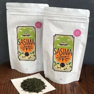 古河公方公園摘み さしま茶 オリジナルポストカード2枚付き  ※着日指定可 _DP20