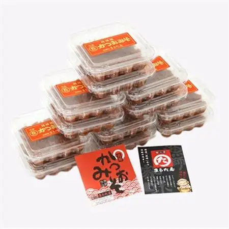 枕崎 まるた屋 無添加 かつおみそ 12個 A8-8_惣菜・加工品     魚介・海産物   _【配送不可地域：離島】【1167952】
