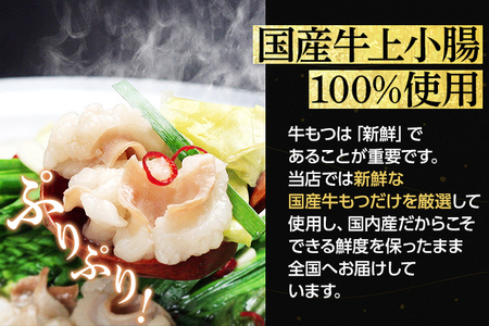 【博多鍋セット1】一番人気のもつ鍋2種セット「九州醤油もつ鍋」と「九州味噌もつ鍋」4～6人前 お取り寄せグルメ お取り寄せ 福岡 お土産 九州 福岡土産 取り寄せ グルメ 福岡県