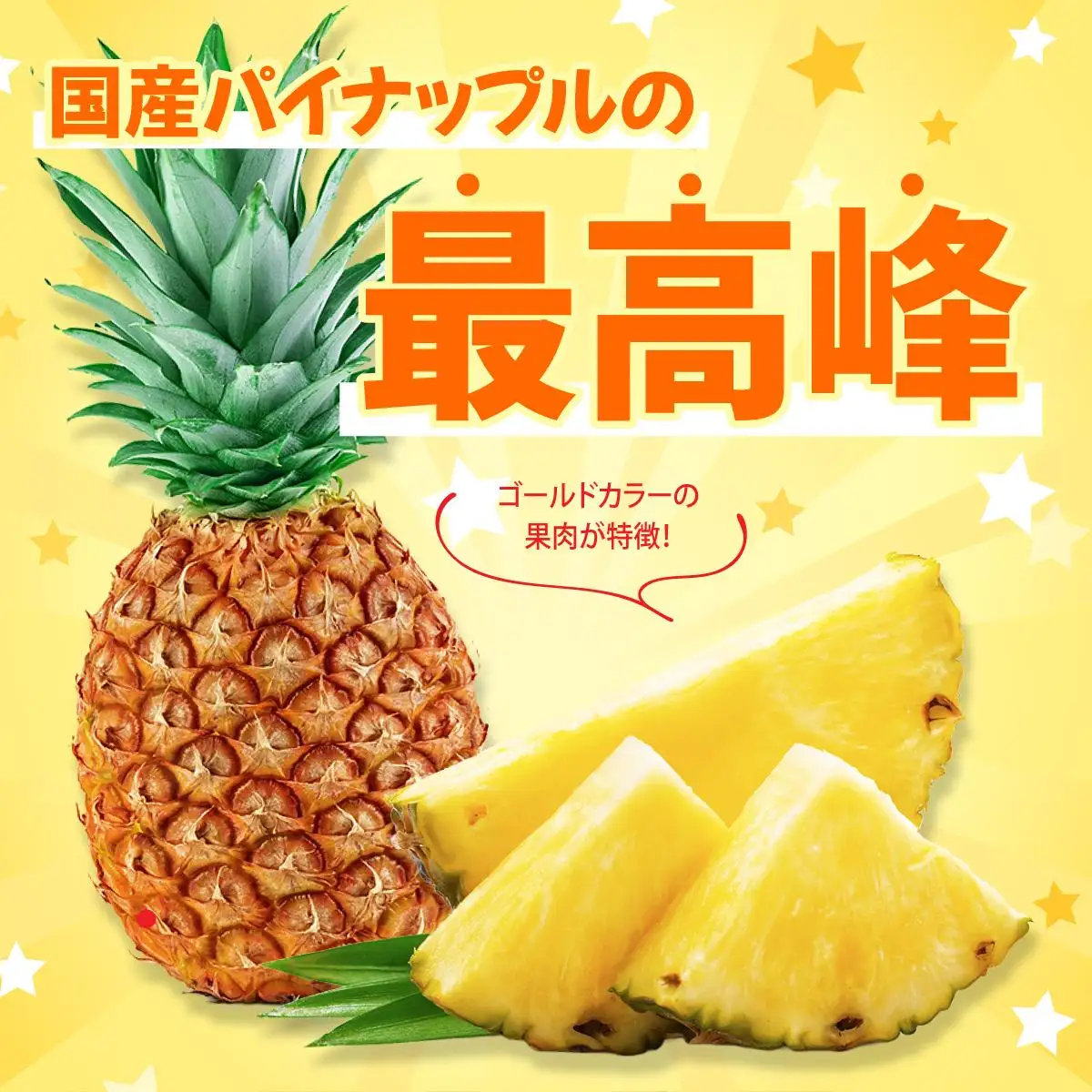 パイナップル ゴールドバレル 約3kg 