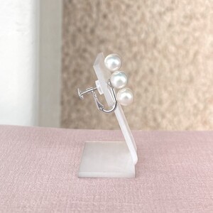 SV925　淡水パールイヤリング　FE1　K05084-C