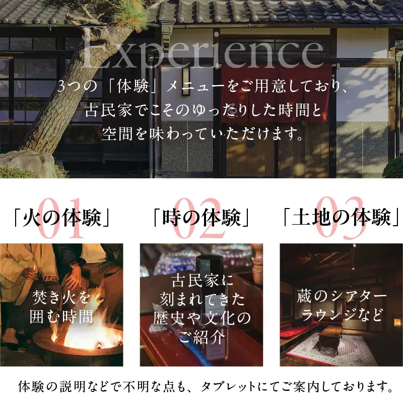古民家宿るうふ蔦之家 ご宿泊ギフト券 10万円分（LOF）N34-1320