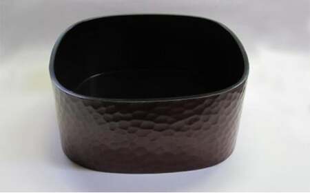 ［高岡漆器］ 茶櫃 彫刻塗 泰山木 雑貨 日用品 工芸品  FAD-1236