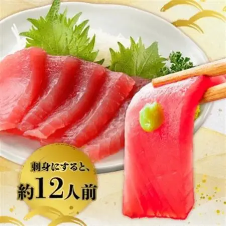 鹿児島近海キハダマグロ1尾 008-57【配送不可地域：離島】【1710452】