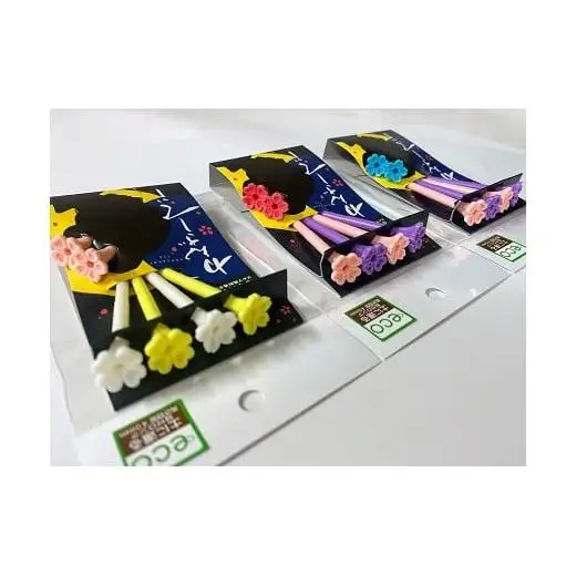土に還るエコなゴルフティー　かんざしてぃー×4セット（ロング3　ショート1）