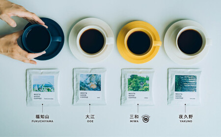 MEETS GOOD COFEE 季節を感じるコーヒー (10g×4種×3セット) ふるさと納税 福知山市 コーヒー coffee ドリップコーヒー ドリップ コーヒーと音楽 環境音 写真 フォトグラファー 【fc-CK001】【株式会社Locatell】