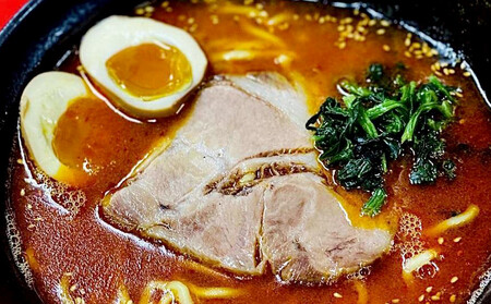 【横浜家系ラーメン】一二三家ラーメン2種セット 計8食 AHK0001