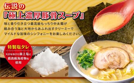 横浜家系塩豚骨ラーメン6食セット AGS0005
