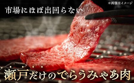 【訳あり】瀬戸山麓牛焼肉用切り落とし500g（250g×2P）/ 牛肉 お肉 国産 冷凍  [BBBQ047]