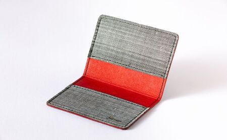 自然素材を使った名刺入れ 小物 雑貨 収納 社会人 会社員 大人 しっとり 手に馴染む質感  名刺入れ　黄色･緑規