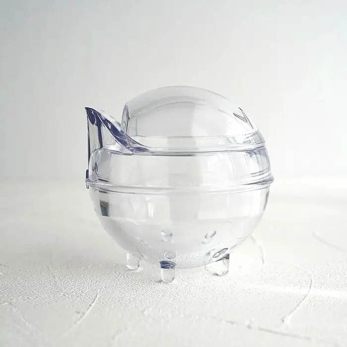 透明丸形ティーポット　茶鈴 Tea－rin ／ 150ml トライタン樹脂 割れない 可愛い 埼玉県