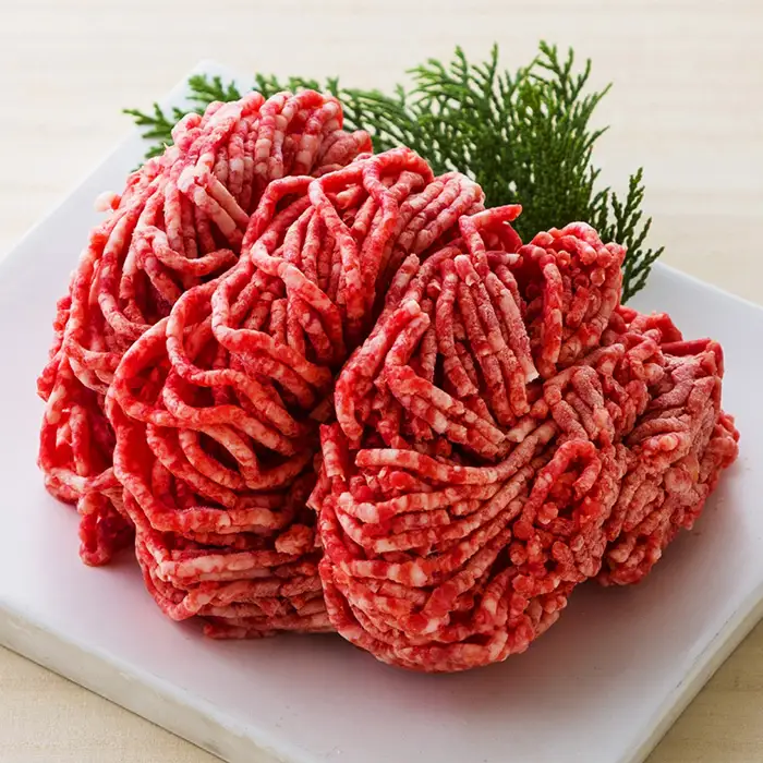 鹿児島県産黒毛和牛100%ミンチ(約350g×2パック・約700g)【00-030-10】