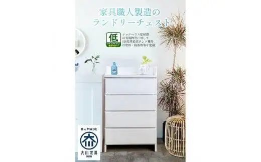 ランドリーチェスト スリム 薄型 奥行30 幅30 国産 エペル ホワイト 完成品 ランドリー収納 チェスト ランドリー 脱衣所 収納 棚