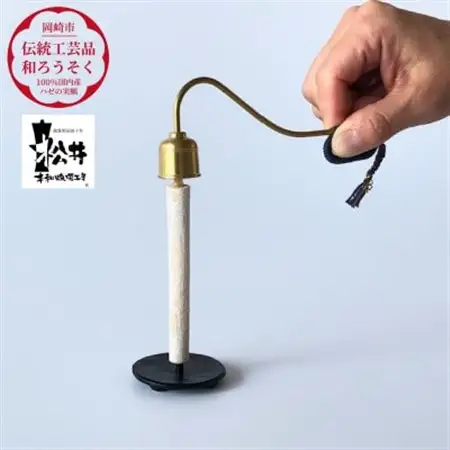蝋燭物語(R)キット～初めてでも楽しめる　国内産ハゼの実蝋を100%使用＜伝統工芸品　和ろうそく＞【1472738】