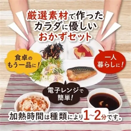 お楽しみ冷凍おかず福袋【楽するお惣菜セット】管理栄養士監修【配送不可地域：離島】【1473415】